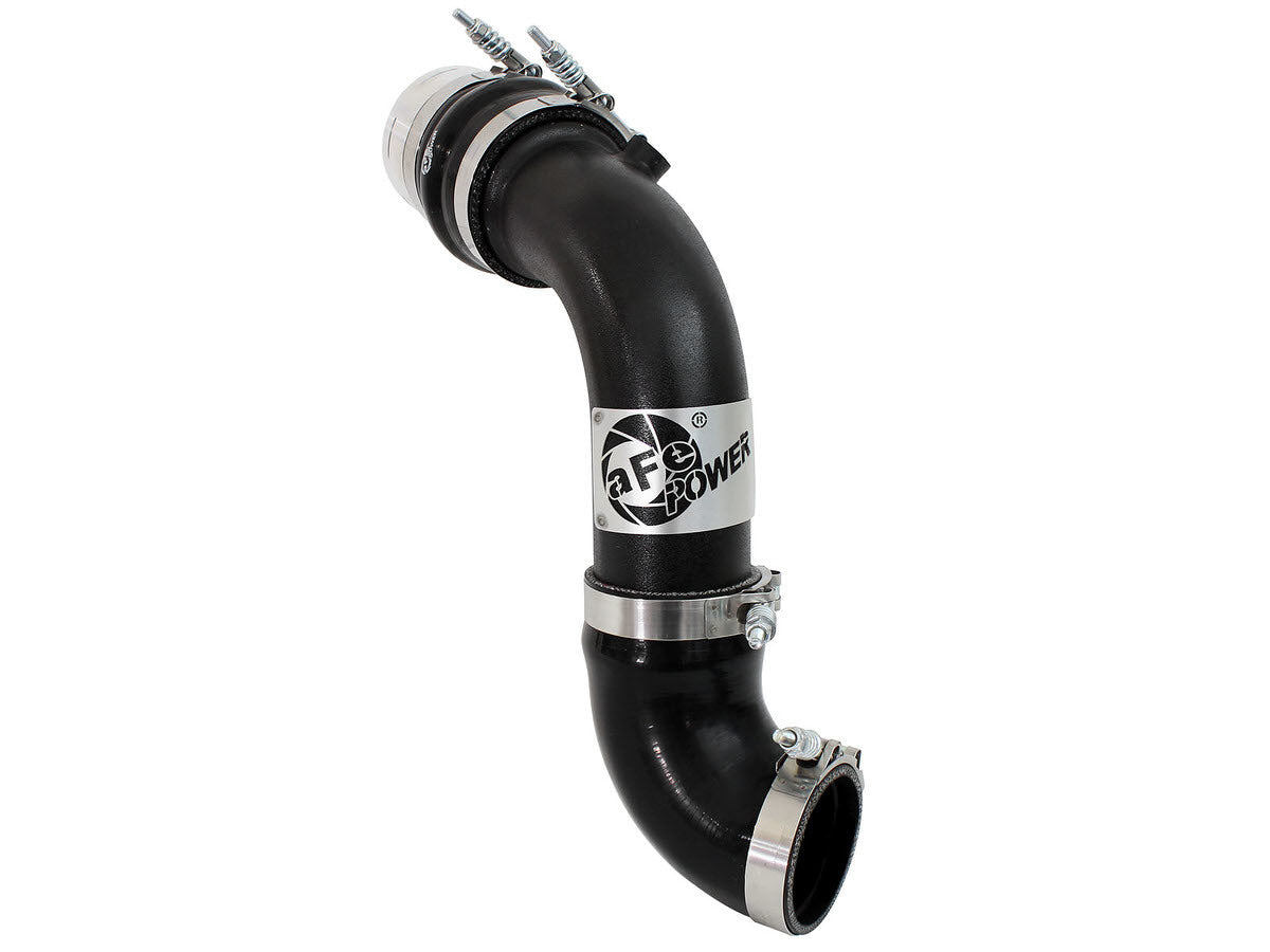 BladeRunner 3in Aluminum Cold Charge Pipe Black
