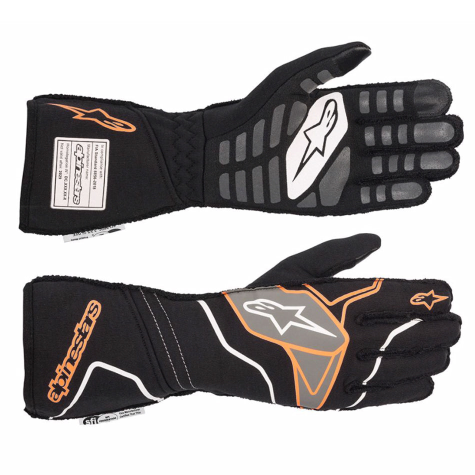 Tech-1 ZX Glove X-Large Black / Fluo Orange