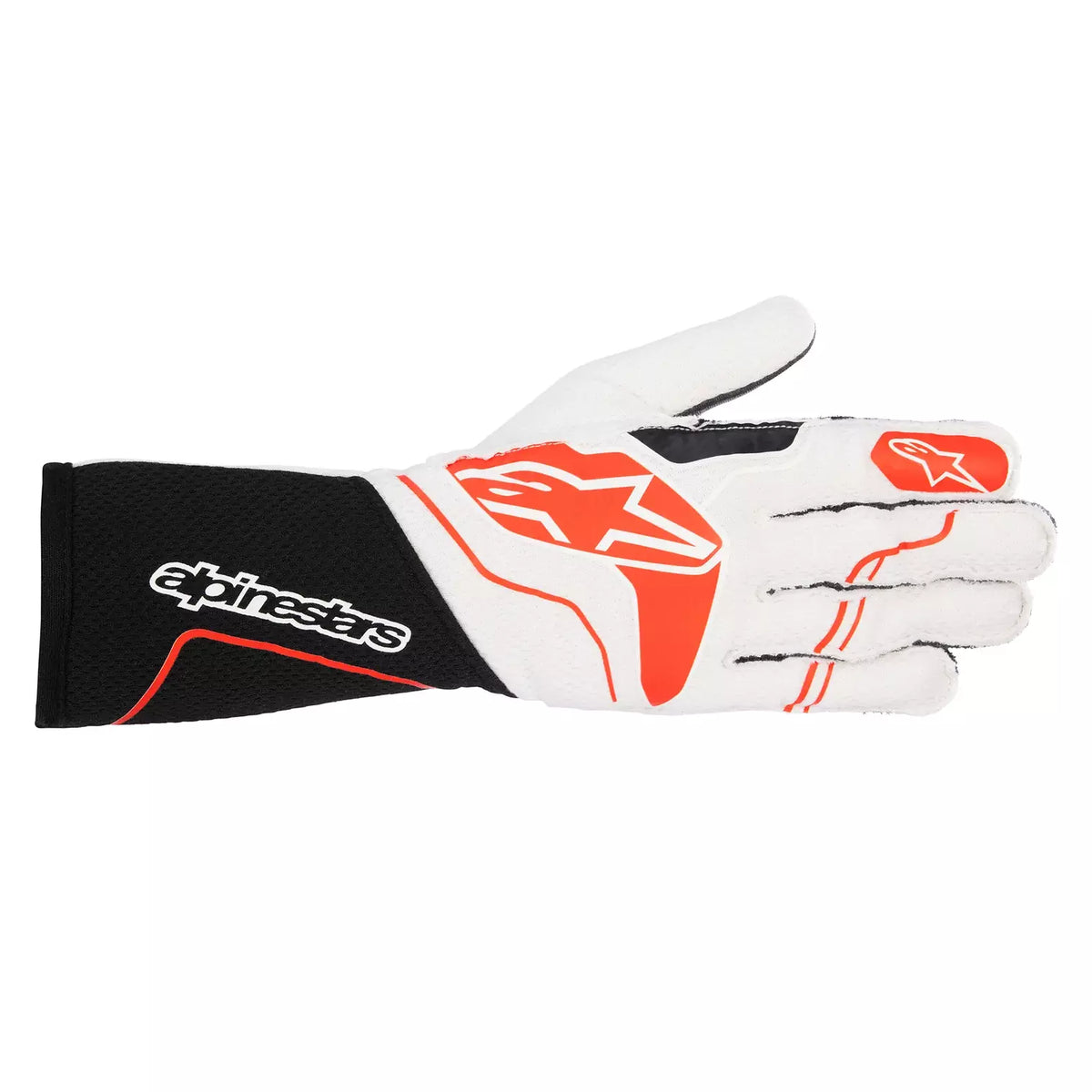 Gloves Tech 1-ZX White / Red Small