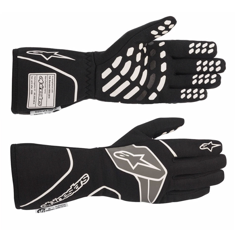Tech-1 Race Glove Medium Black / White