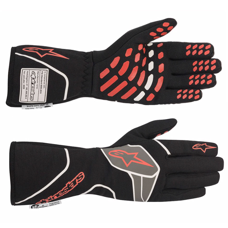Tech-1 Race Glove Large Black / Red