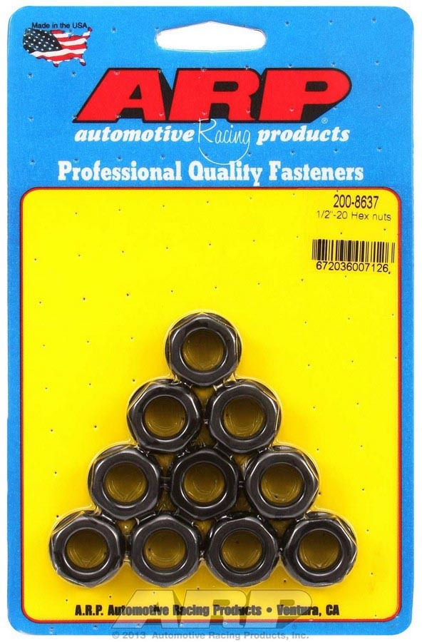 Hex Nuts - 1/2-20 (10)