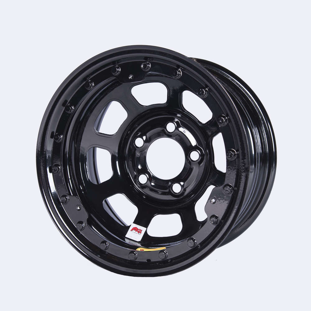 15x8 IMCA B/Lock Wheel Black D-Hole 5x4.75