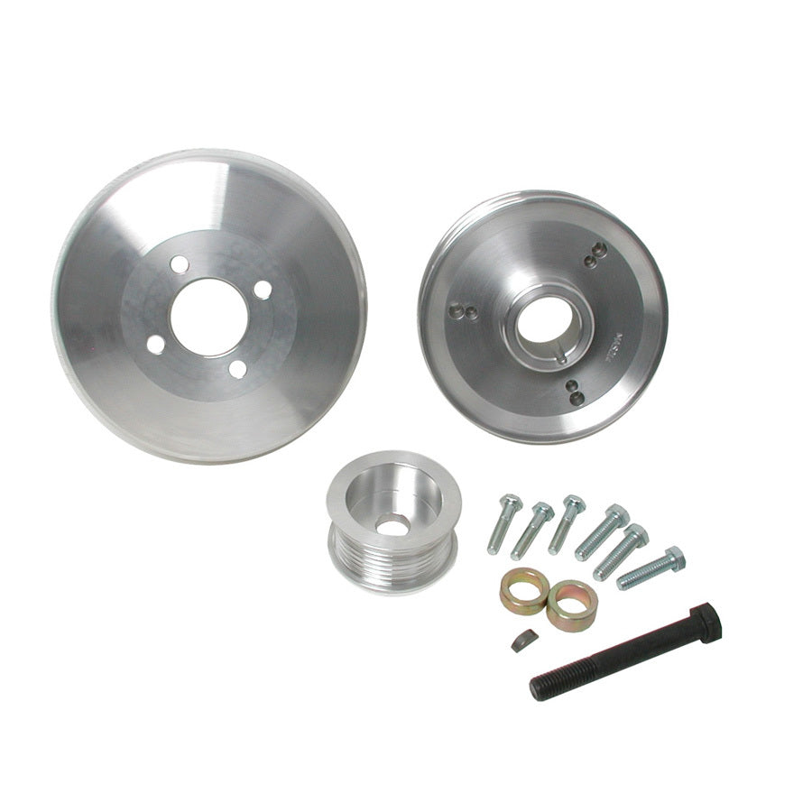 3pc. Aluminum Pulley Kit - 97-03 Ford 4.6/5.4L