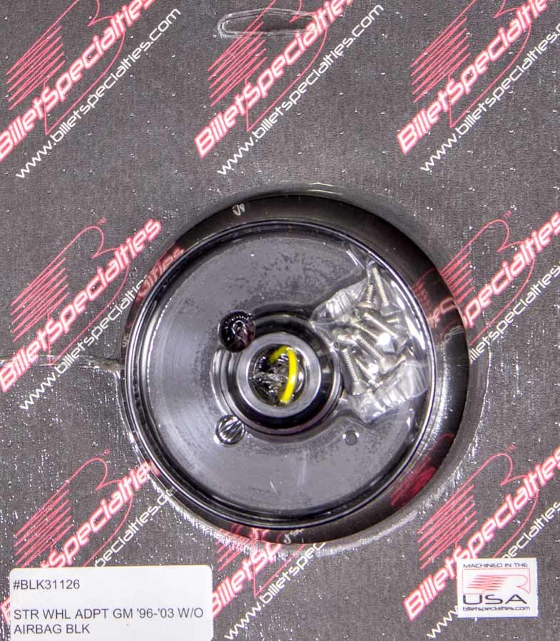 96-03 GM Steering Wheel Adapter Black