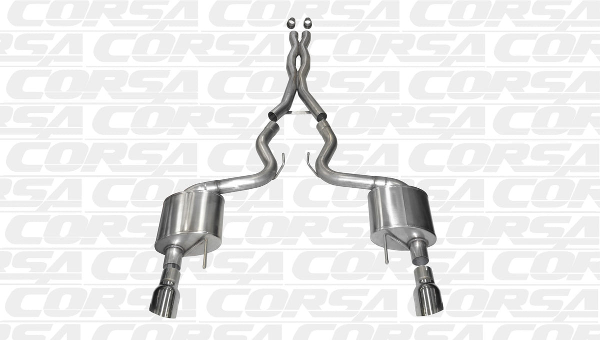 15-   Mustang 5.0L Cat Back Exhaust System