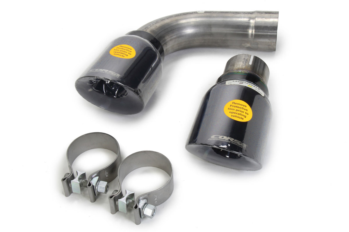 Exhaust Tip Kit - Two 4. 0in Black PVD