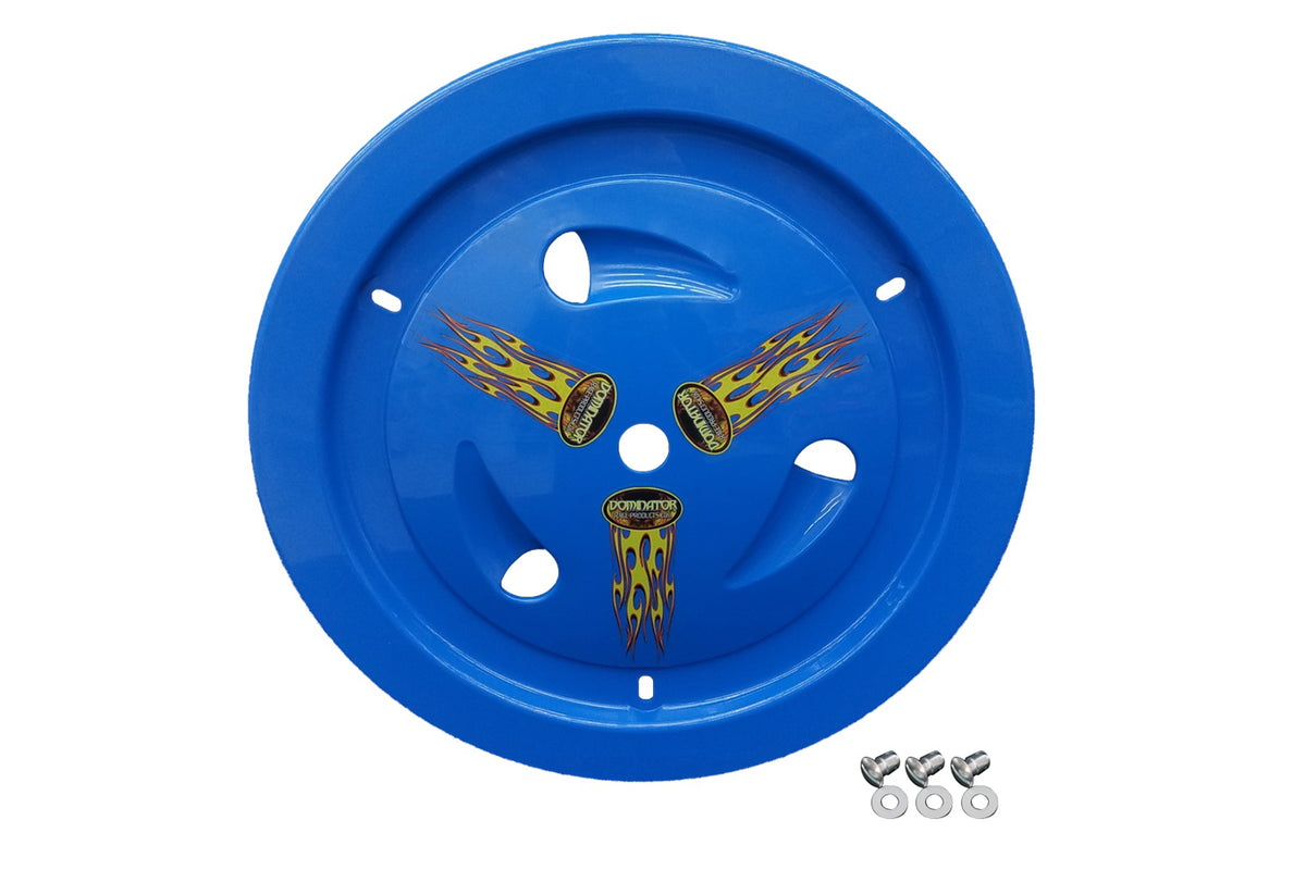Wheel Cover Dzus-On Blue Real Style