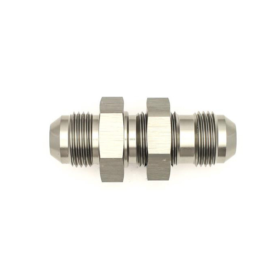 #8 to #8 Male Bulkhead Adapter Fitting