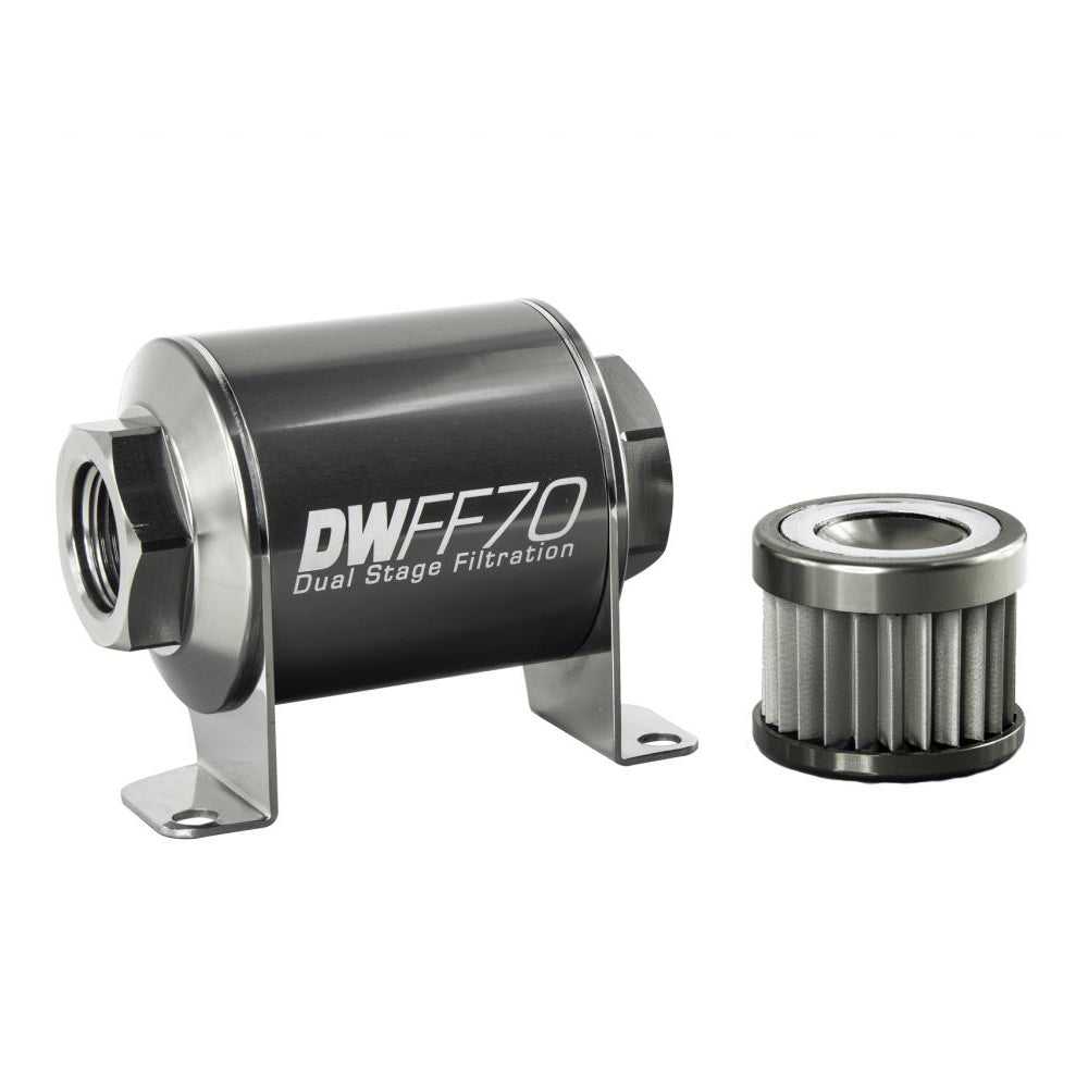 Fuel Filter 8an Female ORB Ports 70mm Length