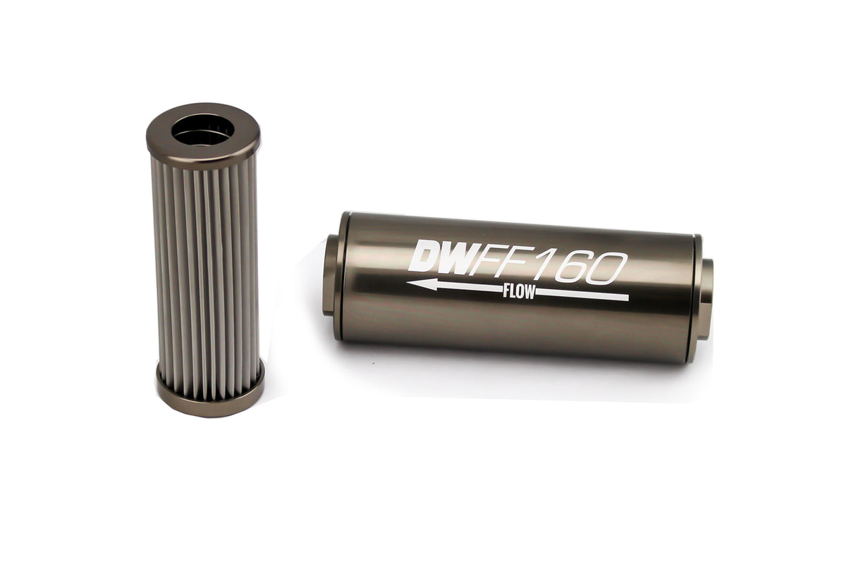 Fuel Filter 8an Female ORB Ports 160mm Length