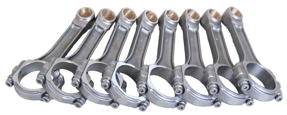 SBC L/W 5140 Forged I-Beam Rods 6.125in