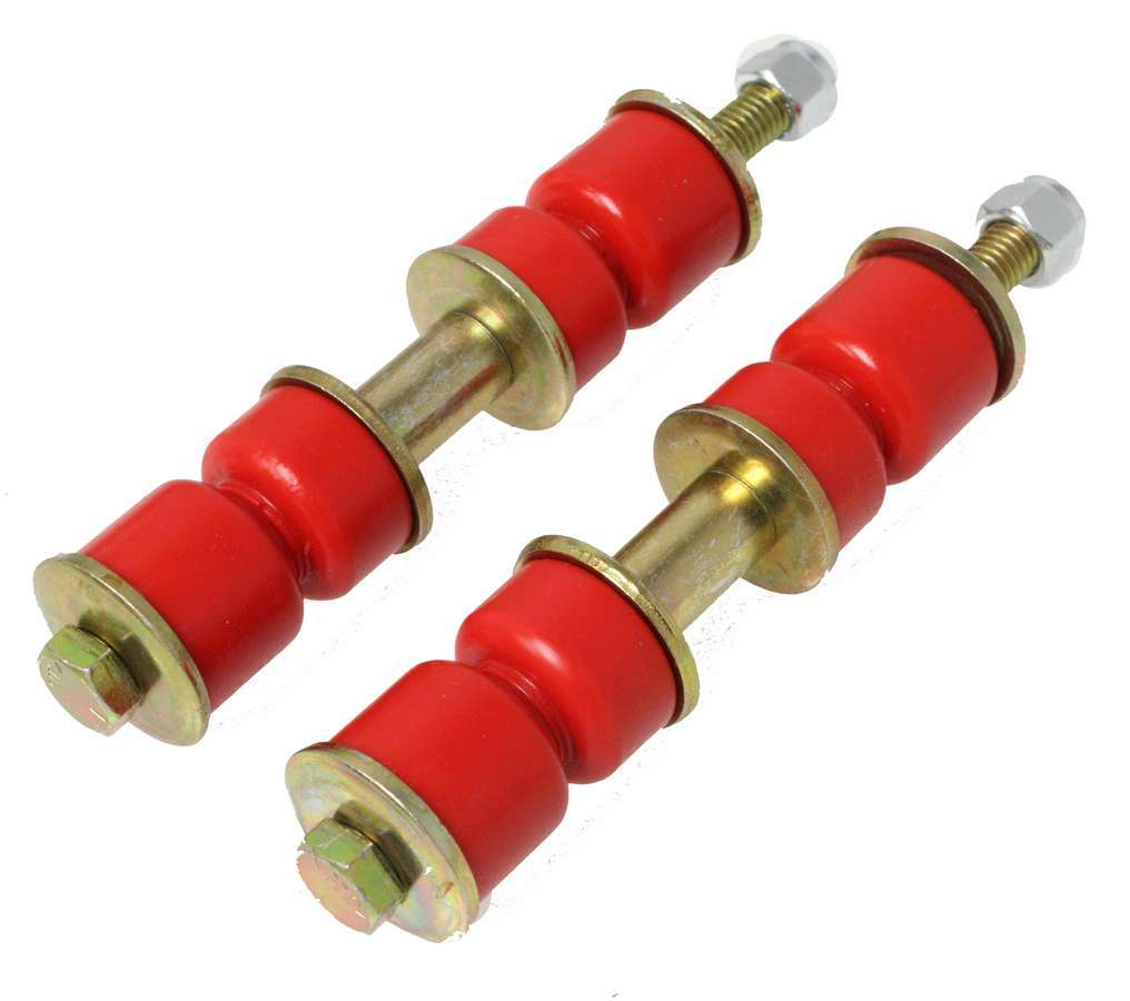 Sway Bar End Link Set 3.375in to 3.875in Red