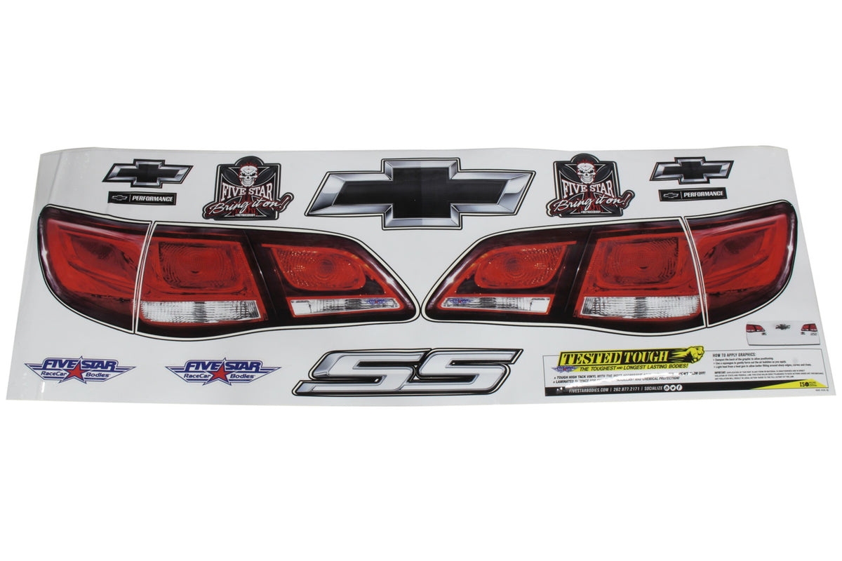 Tail Only Graphics Kit 13 Chevy SS
