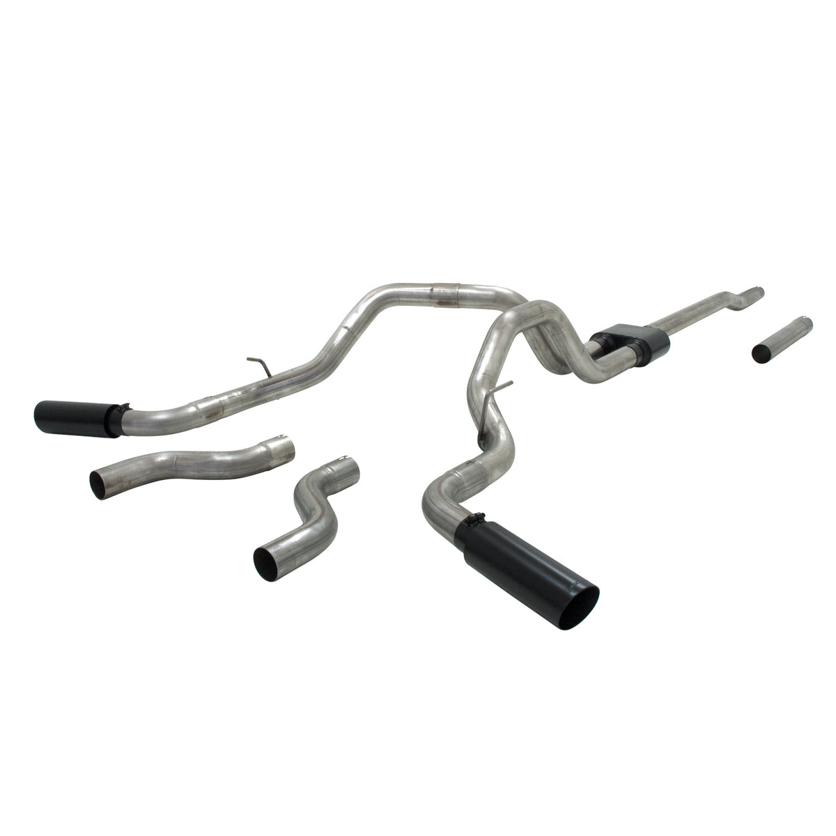 04-08 Ford F150 4.6/5.4L Outlaw Cat Back Exhaust