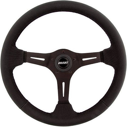 Gripper Steering Wheel 13.75in Dia. 3.5in Dish
