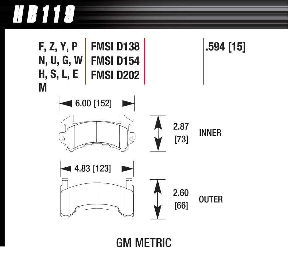 Metric GM DTC-60