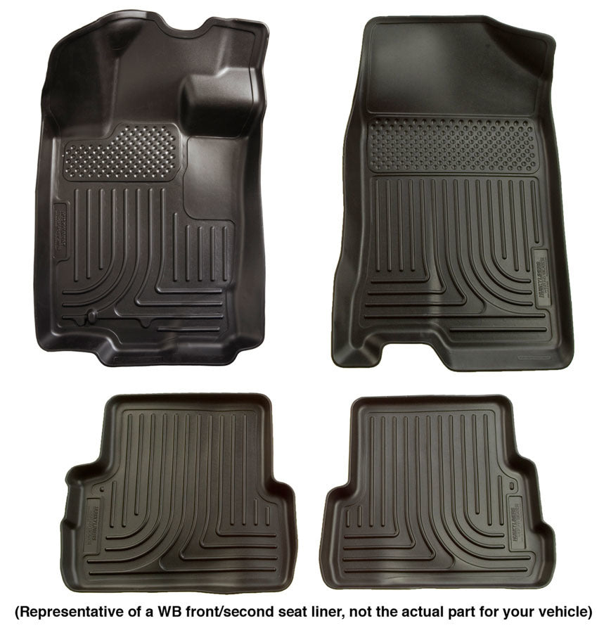 11-  Dodge Charger Front /2nd Floor Liners Black