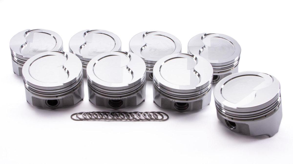 Olds 455 Forged D-Cup Piston Set 4.156 -25cc