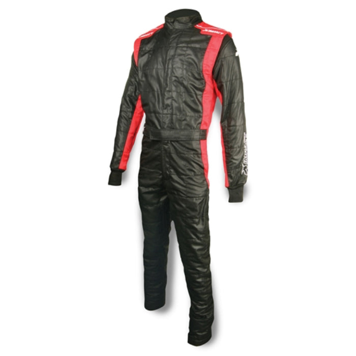 Suit  Racer X-Large Black/Red