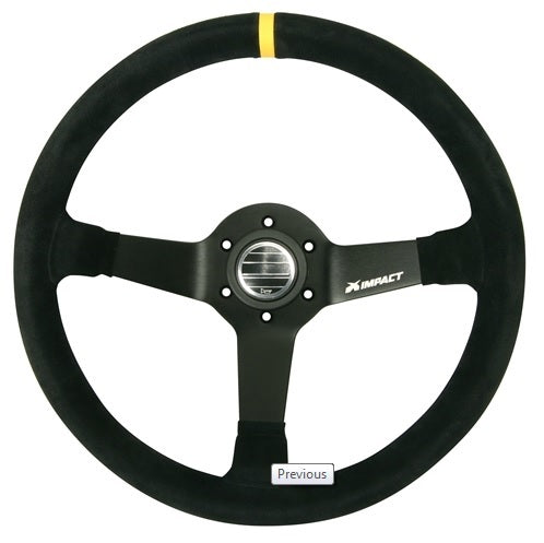 Steering Wheel Grip 13.75in Black Dish