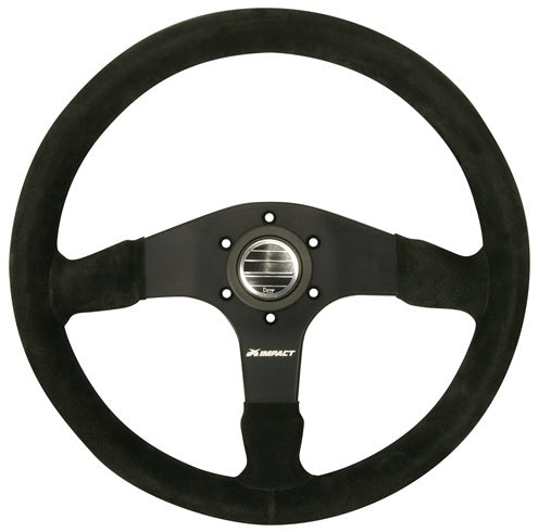 Steering Wheel Stelv10 13.75in Black Flat