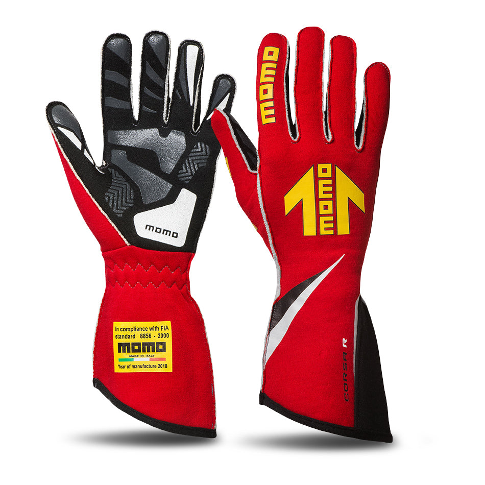 Corsa R Gloves External Stitch Precurved Medium