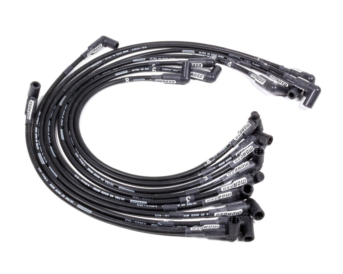 Ultra 40 Plug Wire Set SBC Sprint Car Black