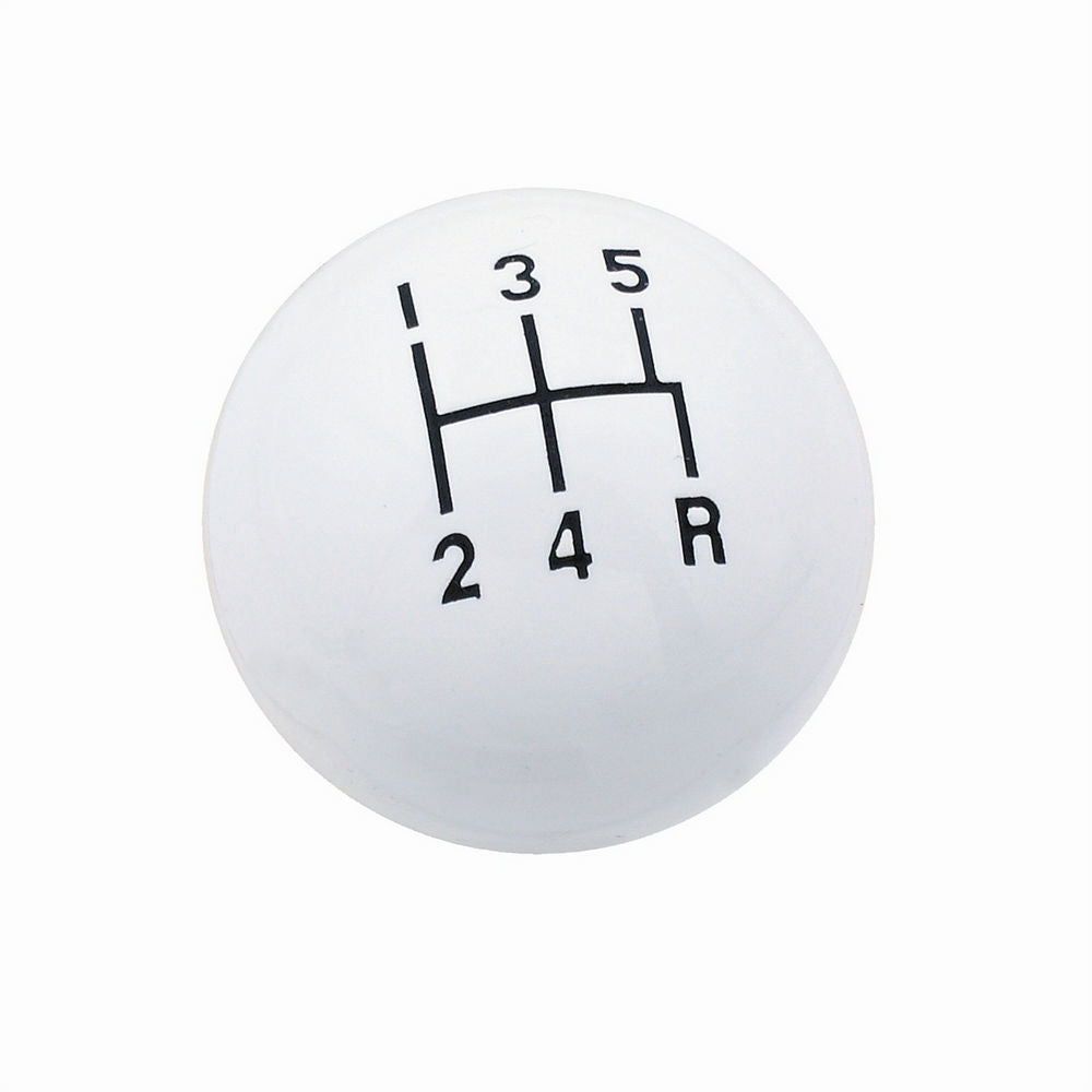 Classic Shifter Knob 5 Speed White
