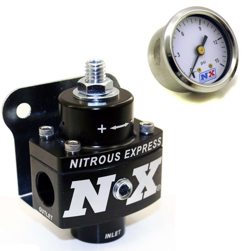 Fuel Pressure Regulator Non-Bypass w/Gauge