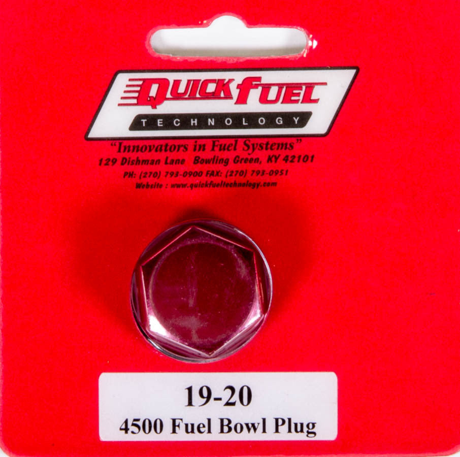 Fuel Inlet Plug - Red 7/8-20
