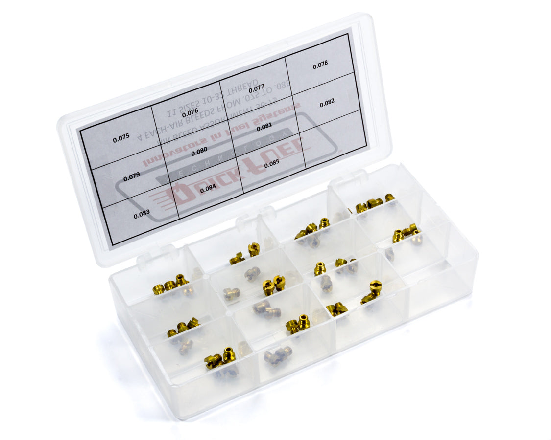 Air Bleed Assortment Kit .075in - .085in