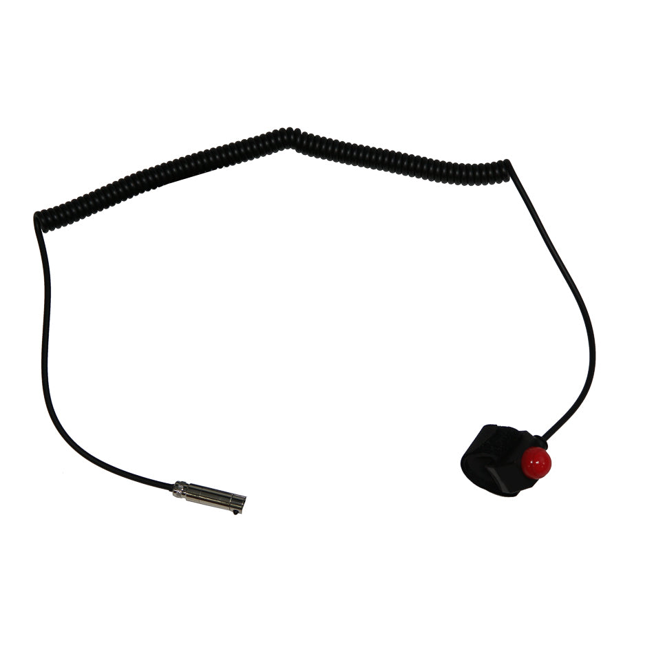 Quick Disconnect Cable For Helmet With Button