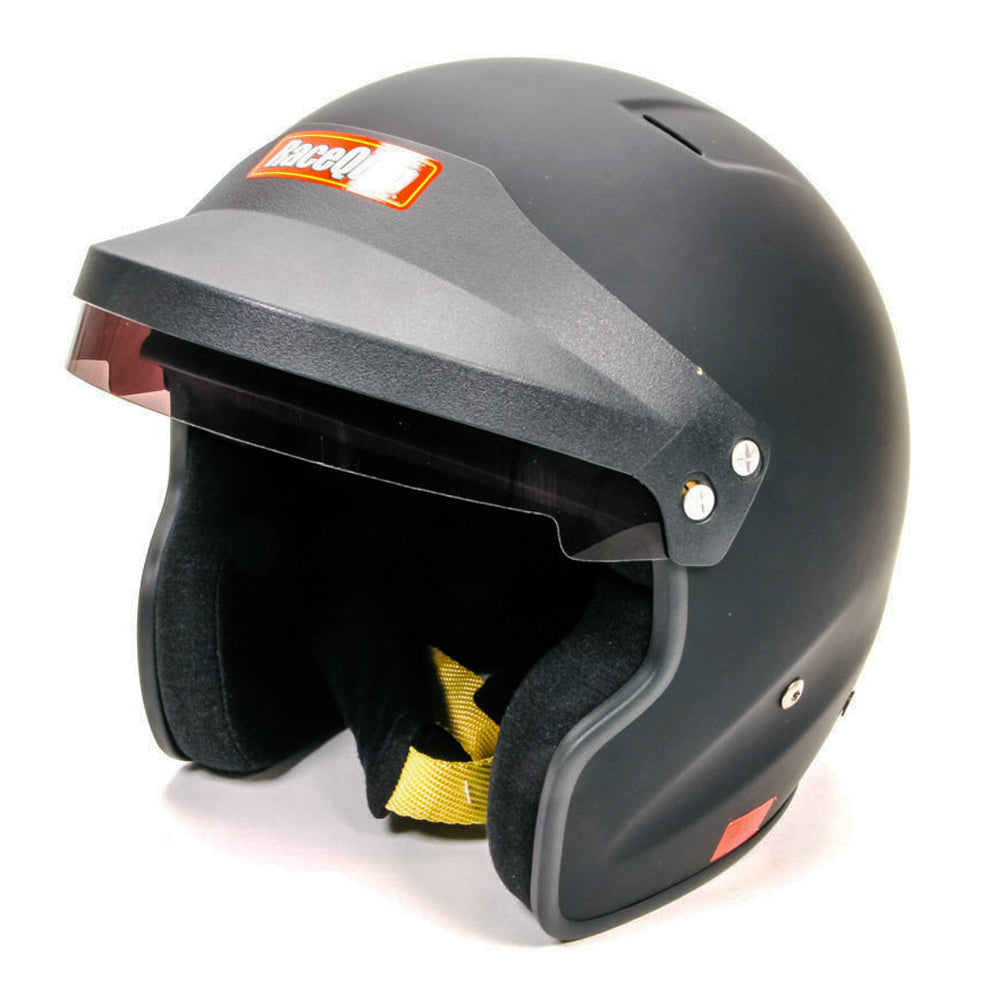 Helmet Open Face Large Black SA2020