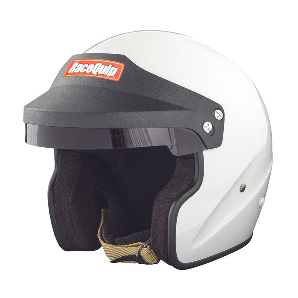 Helmet Open Face Medium White SA2020
