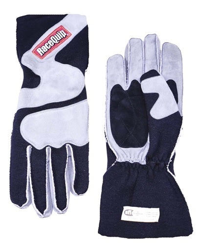 Gloves Outseam Black/ Gray Medium SFI-5