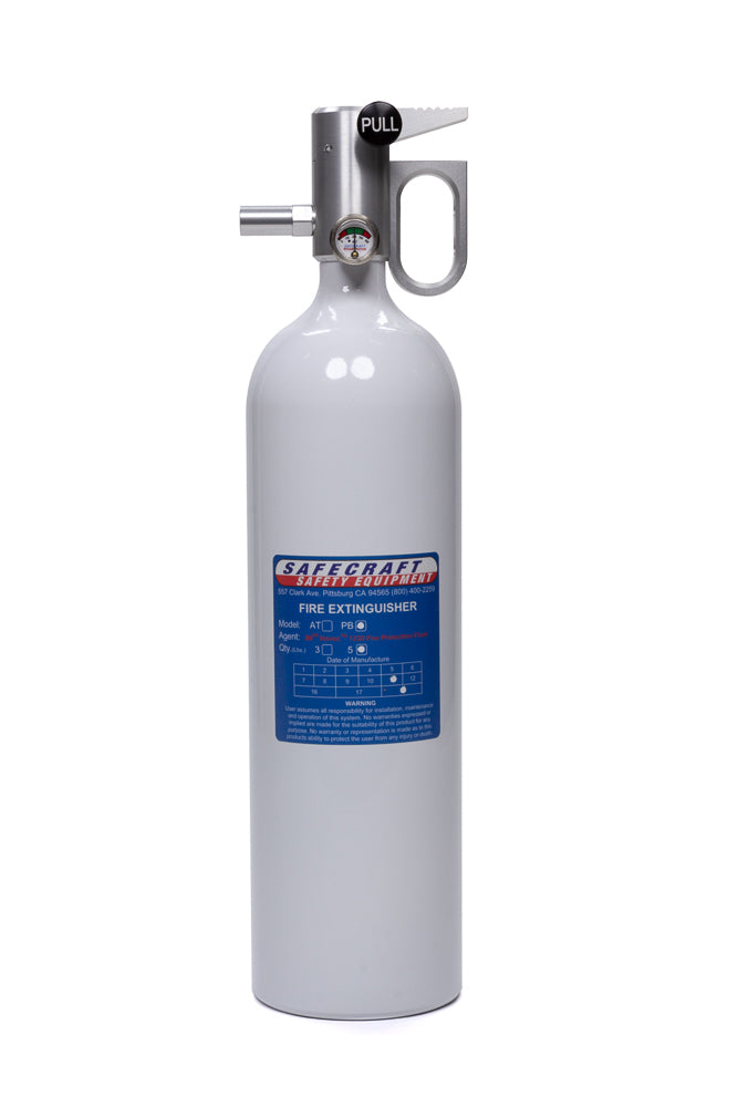 Fire Extinguishers 5lb White Novec
