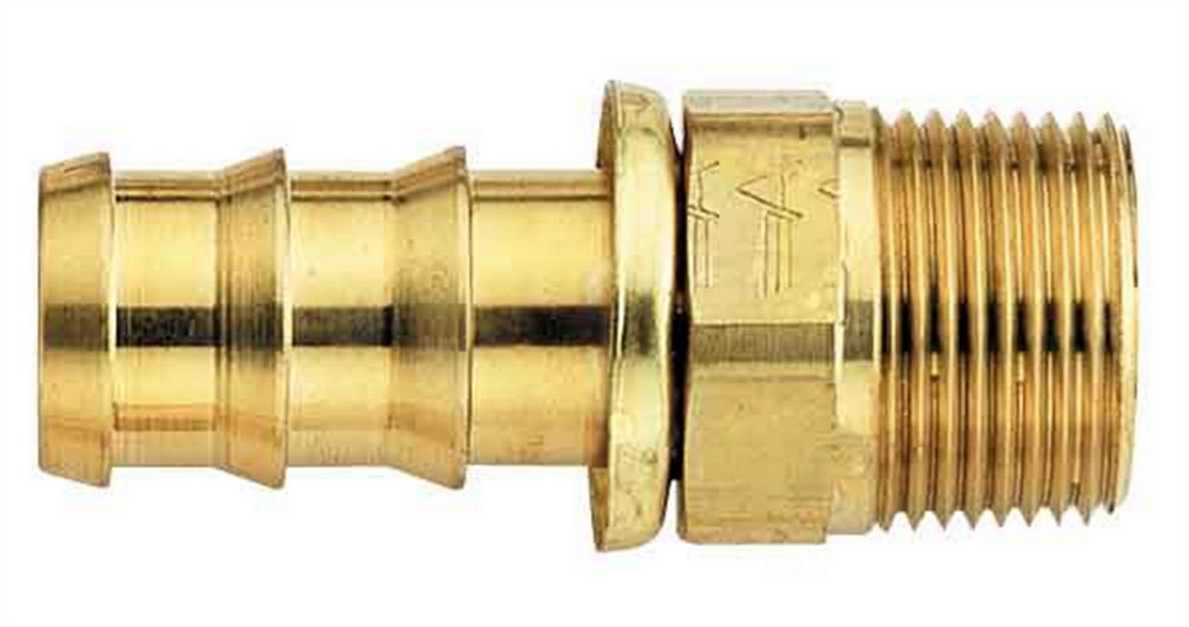 #8 Socketless Hose To 1/2 Male Pipe Fitting