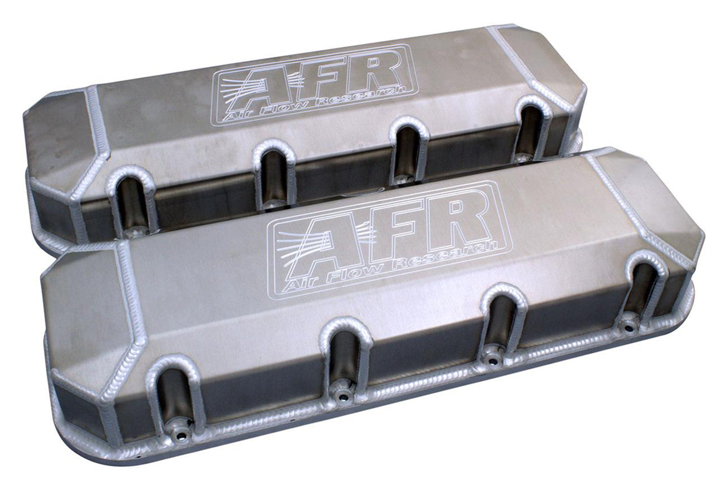 BBC Fab. Alm Valve Cover Set w/AFR 18 Degr Heads