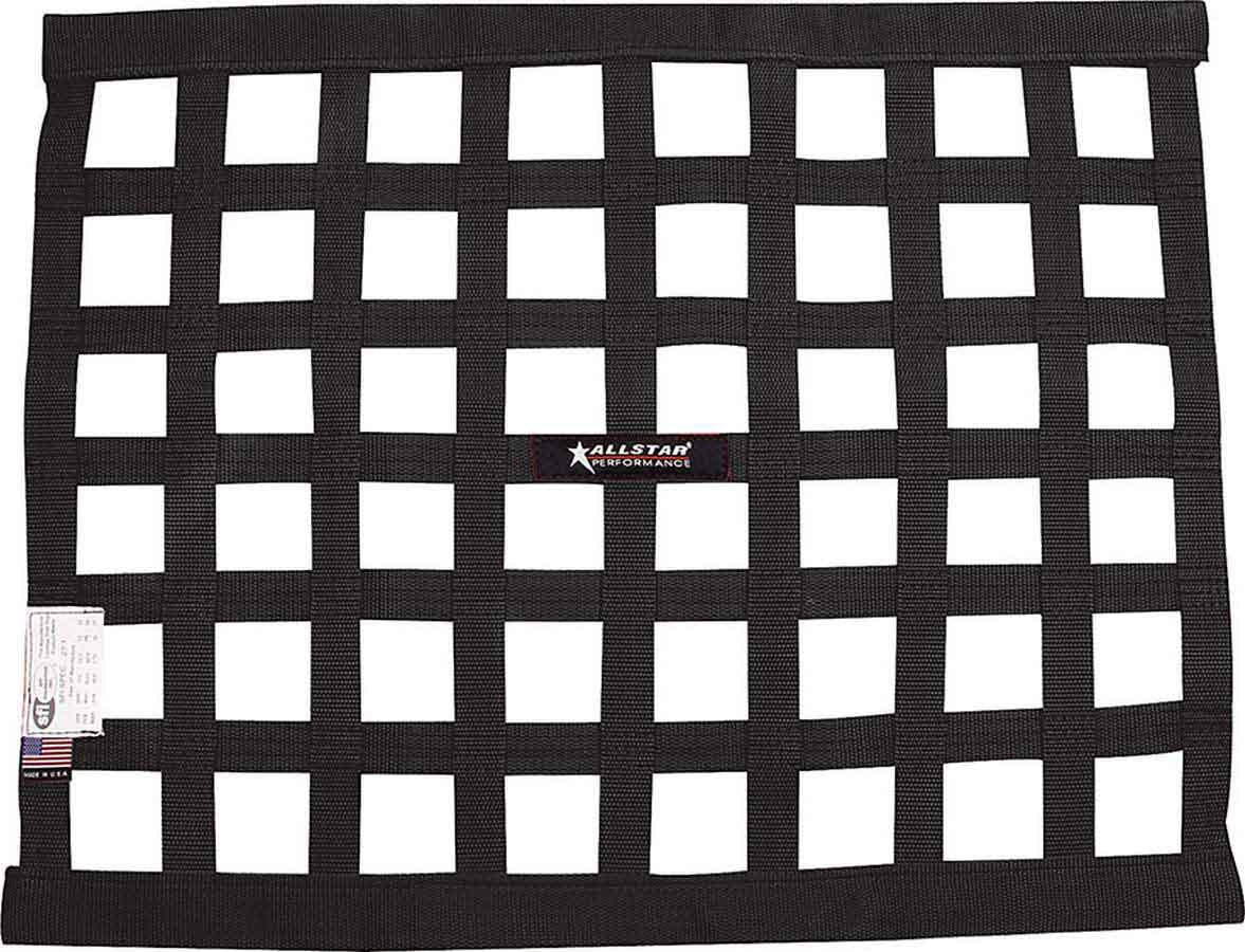 Window Net Border Style 18 x 24 SFI Black