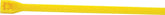 Wire Ties Yellow 7.25 100pk