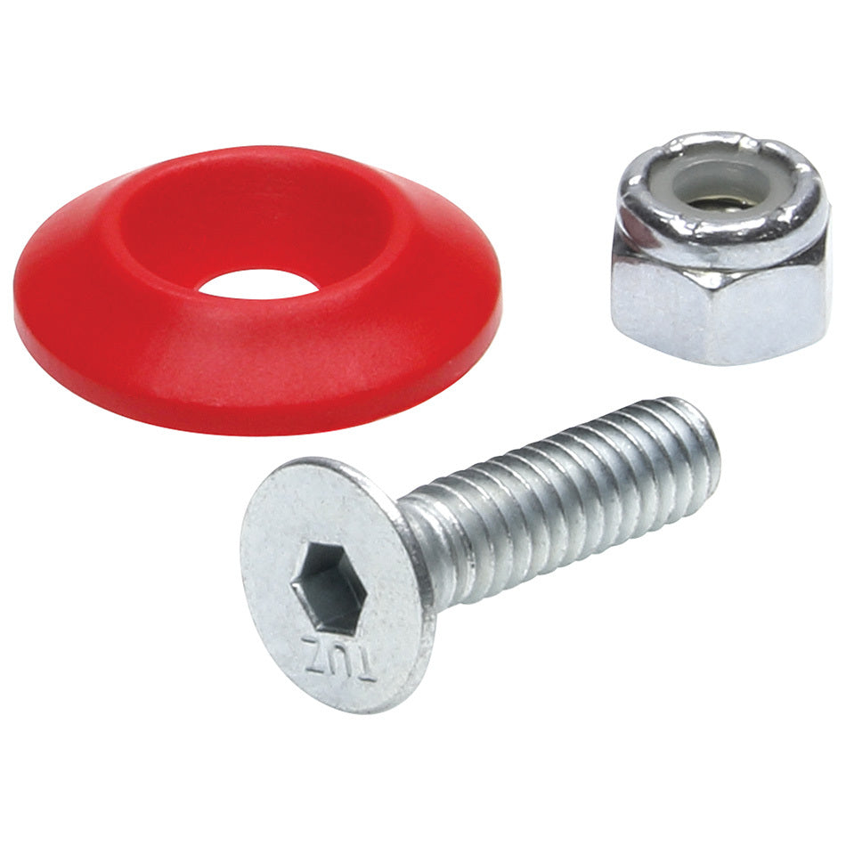 Countersunk Bolt Kit Red 10pk