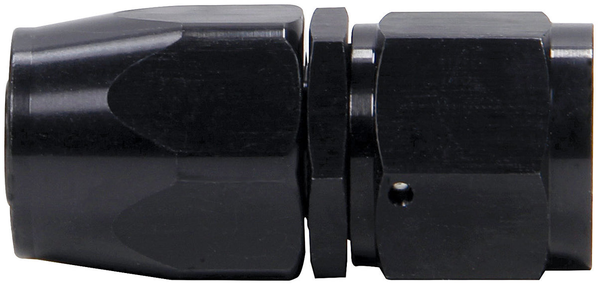 Hose End Straight -10 Black