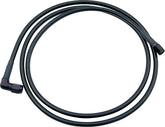 Coated Braided Line 24in #4 Hose -4 90 Deg/-4 Str