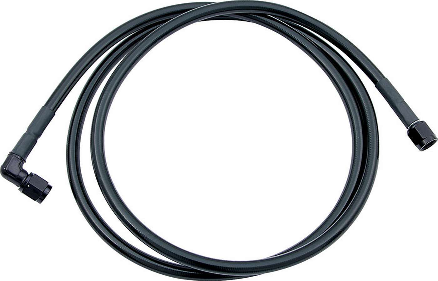 Coated Braided Line 30in #3 Hose -3 90 Deg/-3 Str