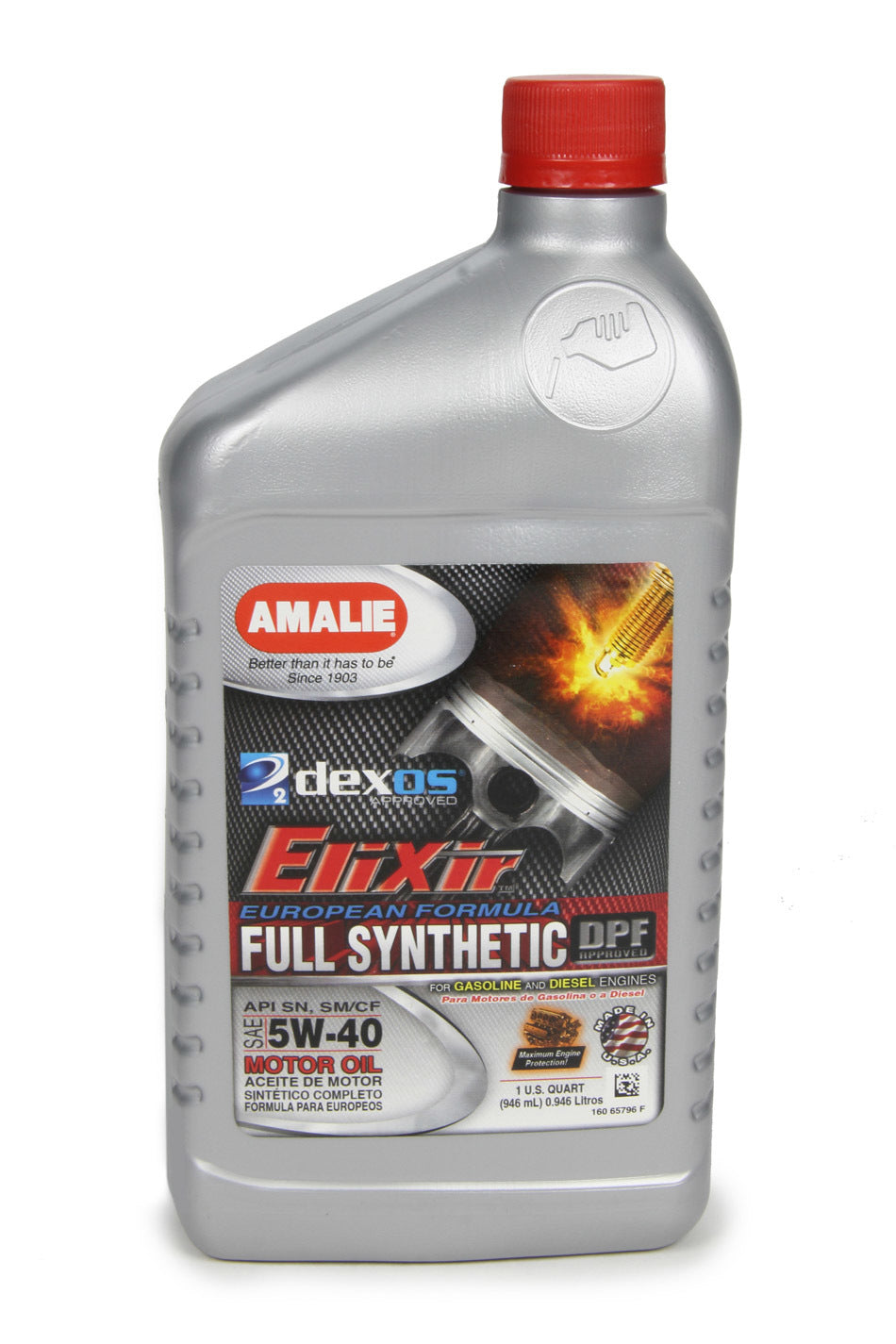 Elixir Full Synthetic 5w40 Dexos2 1Qt