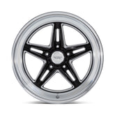 18x8 Goove Wheel 5x4.5 Bolt Circle Gloss Black