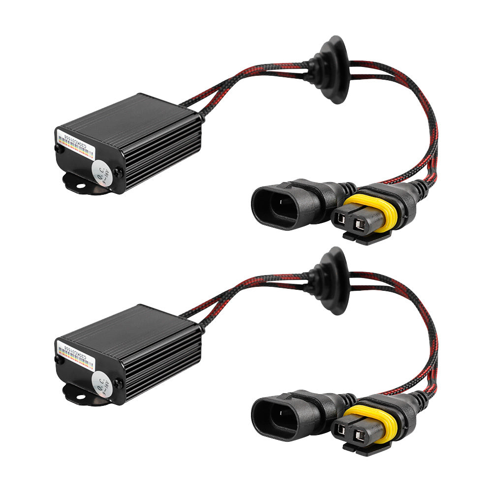 LED Decoder Harness Kit 9005/9006/9012/H10 Pair
