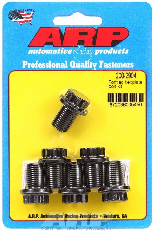 Pontiac Flexplate Bolt Kit - 6-Bolt