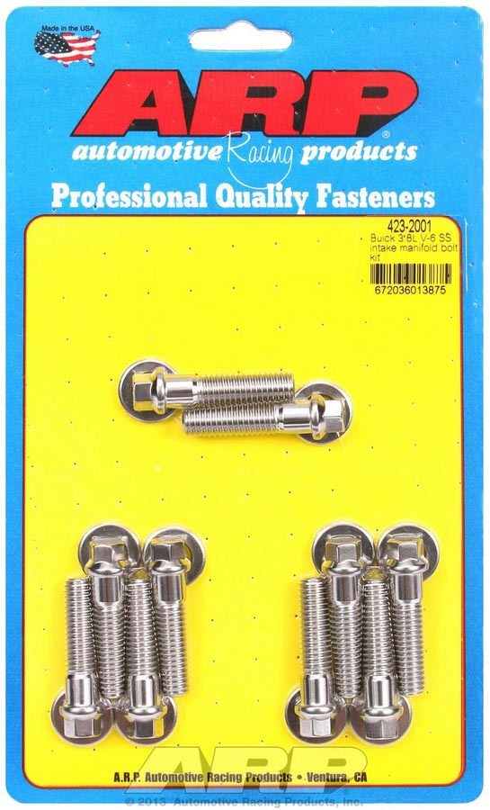 Intake Manifold Bolt Kit S/S - Buick 3.8L V6